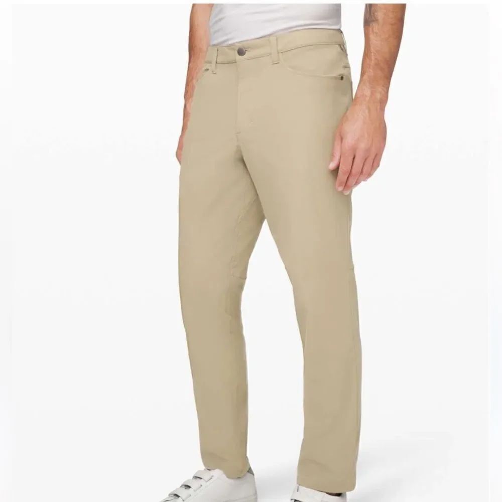 Lululemon ABC Pant Classic *Warpstreme 28" Tofino Sand 38